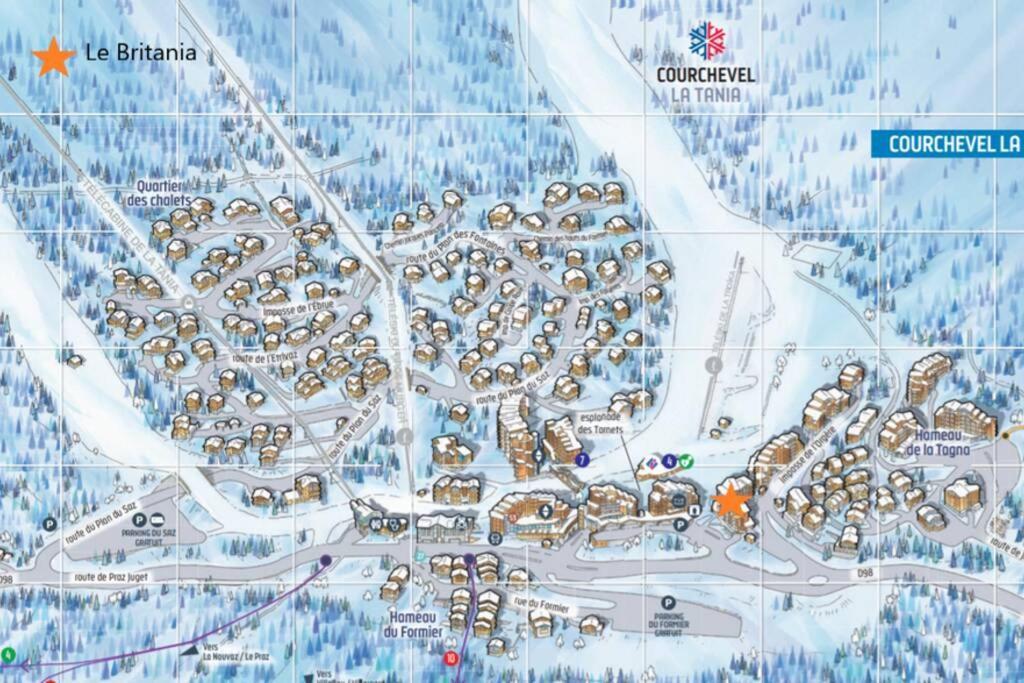 La Tania 309 Le Britania Apartment Courchevel Exterior photo